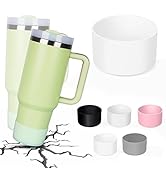 AUAUY Protective Silicone Boot for Stanley Quencher Adventure 40oz, Anti-Slip Bottom Silicone Sle...