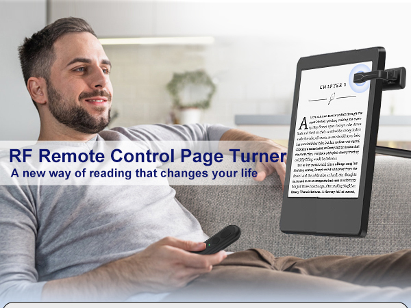 RF Remote Control Page Turner