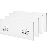 Orimade 4 Pack Transparent Adhesive Strip for Stainless Steel Corner Shower Caddies 8.66 x 2.75 i...