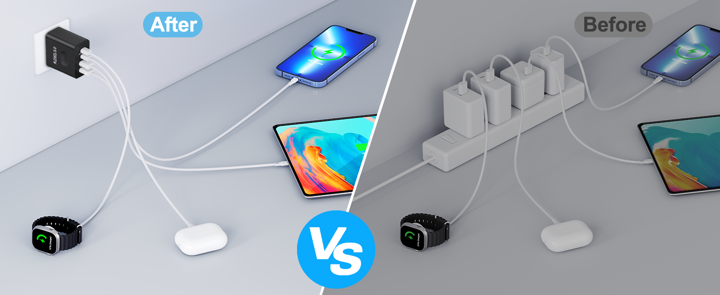 iphone charging block