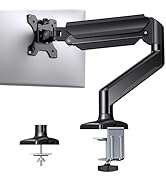 HUANUO Single Monitor Mount for 13?–32? Screens up to 22 lbs, Height Adjustable Monitor Arm, Home...