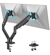 ARES WING Dual Monitor Mount, Heavy Duty Monitor Arms for 2 Monitors for 17-35 inch, Fully Adjust...