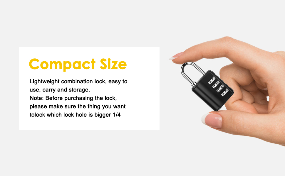 combination lock for locker