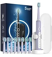 Rtauys M5 Sonic Electric Toothbrush for Adults and Kids - Rechargeable Electric Toothbrush Kids A...