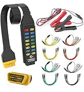 OBD2 Breakout Box, Automotive OBDII Protocol Detector Communication/Power/Ground Detection Breako...