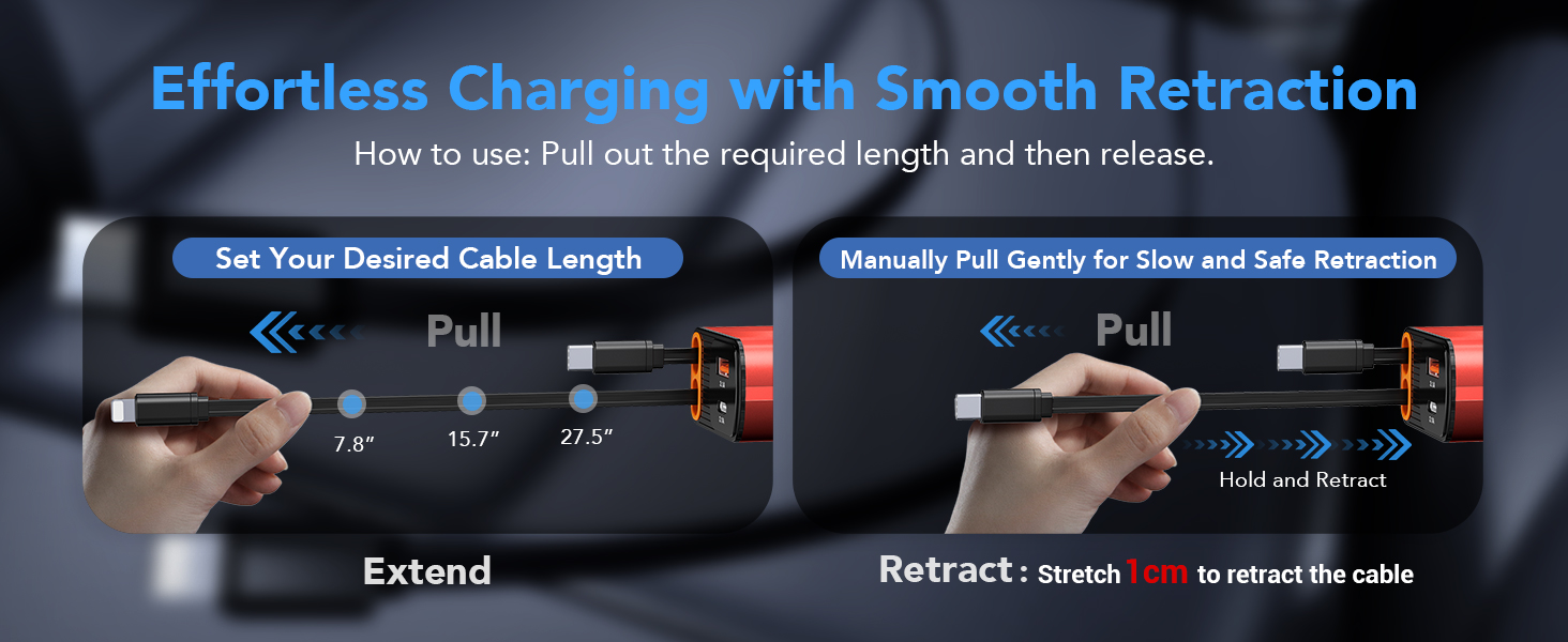 Retractable Car Charger