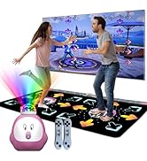 YRPRSODF Dance Mat for Kid &amp; Adult, Double Dance Mats for TV, Electronic Dance Pad Game with Came...