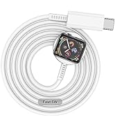 Fashia Magnetic Fast Charger for Apple Watch[MFi Certified], USB C i Watch Fast Charging Cable,Po...