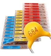 EEEEE 30 Value 900 pcs Multilayer Monolithic Ceramic Capacitor Assortment kit 10pf-10uF Individua...