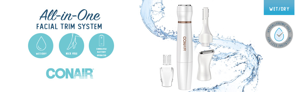 conair lt85n conair facial trim system finishing touch flawless finishing touch