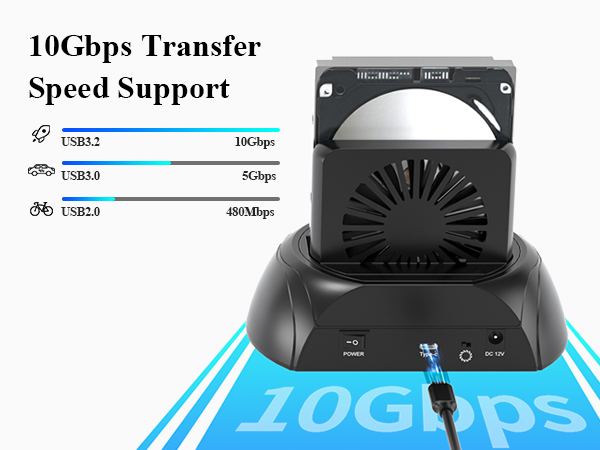 external hard drive docking station