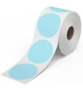 Rollo Circle Thermal Labels 2 Inch - Roll of 1,000 Round Direct Thermal Sticker Labels - Multi-Pu...