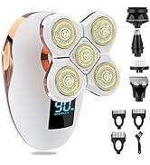 Electric Razors for Women, Facial Hair Removal, Bikini Trimmer, Shaver for Women, Wet and Dry Lad...