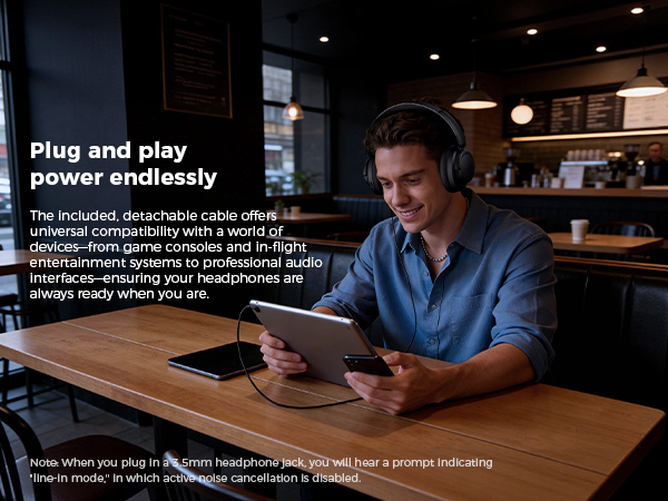 3.5mm Audio Jack Wired Connection