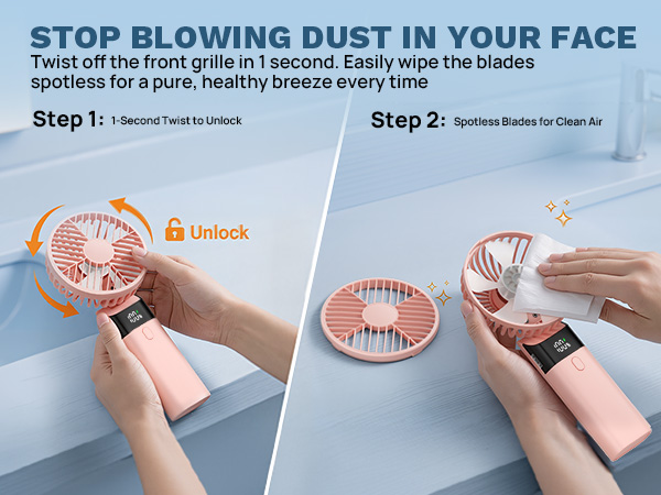 Handheld Fan Rechargeable