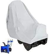 Snow Blower Cover Waterproof Outdoor 600D Heavy Duty Snow Blower Covers for Snowblower Protection...