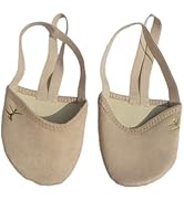 Yjcnelcr Half Ballet Shoes Soft Dance Shoes Rhythmic Gymnastic Fashion Half Socks for Womens