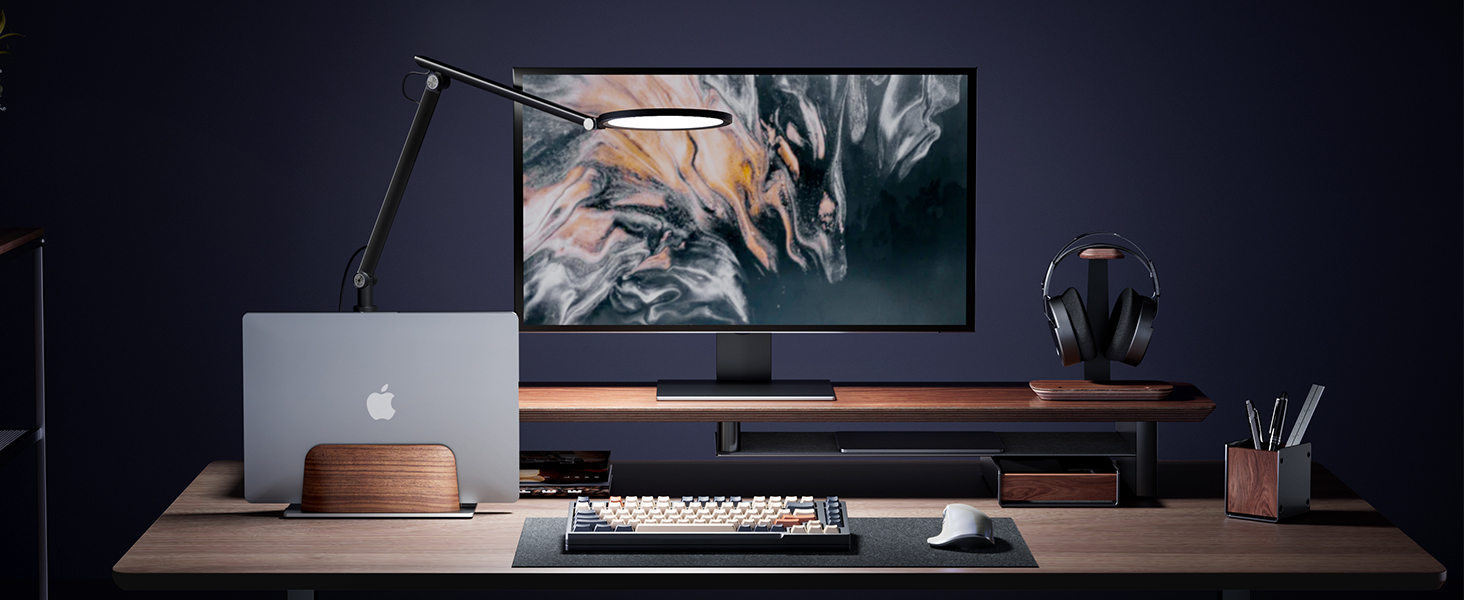 vertical laptop stand holder desk organizer