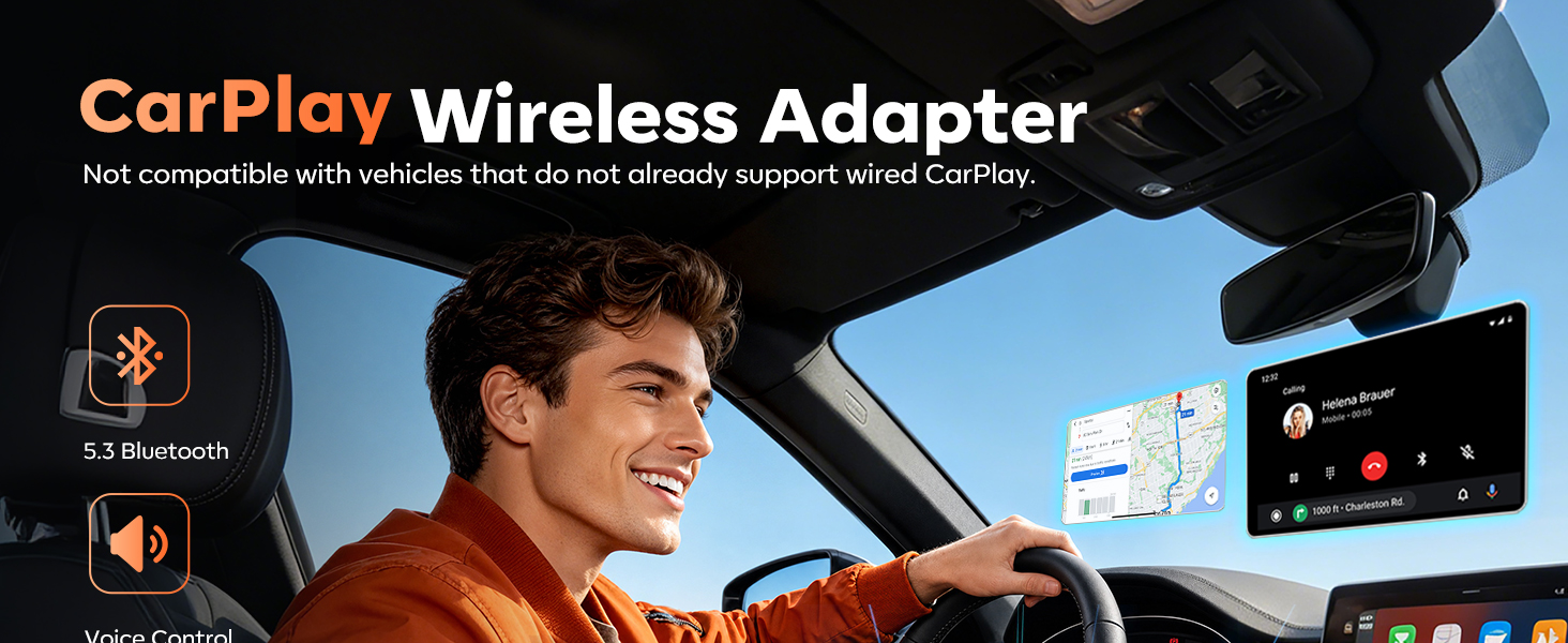 wireless carplay adapter for iphone