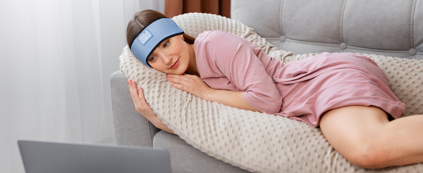 Bamboo Headband Headphones