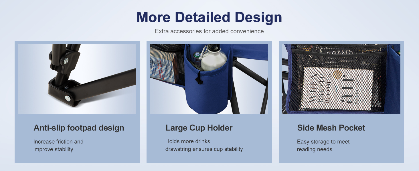 LET'S CAMP CAMPING CHAIR