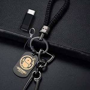 Gift key chain to help you easy take to anywhere.