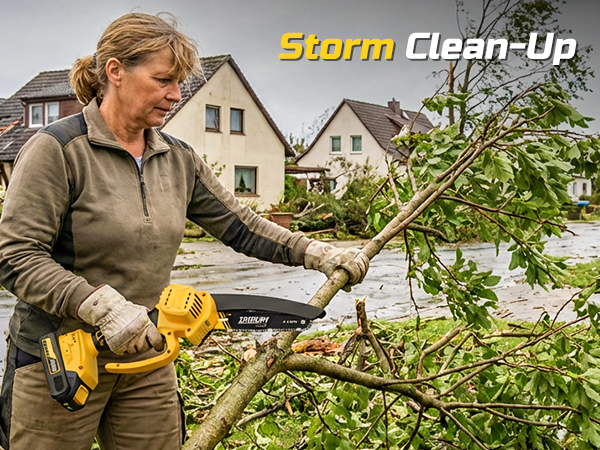 efficient storm clean-up