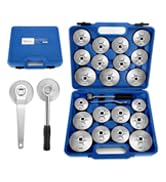 BETOOLL 23pcs Aluminum Alloy Cup Type Oil Filter Cap