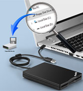 USB Type A/C Floppy Disk Reader