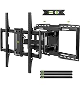 USX MOUNT UL Listed Heavy Duty TV Wall Mount for 32-90" TVs up to 150lbs with 8" Sliding Design, ...