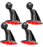 SkyTitan 4 Pack Sticky 17mm Ball Mount for Car Mount Adhesive Replacement Magnetic Phone Holder M...