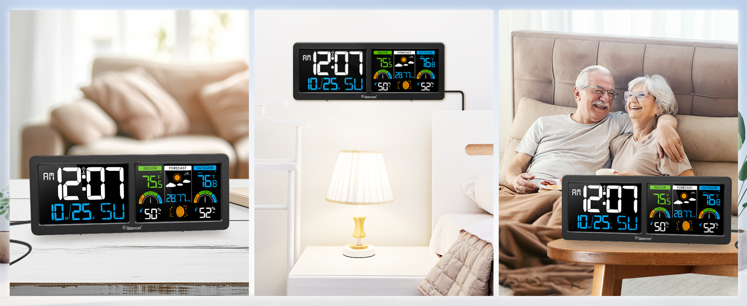 Digital Atomic Desk Clock