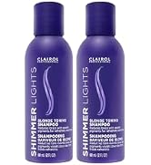Clairol Professional Shimmer Lights Purple Shampoo, 2 fl. Oz | Neutralizes Brass &amp; Yellow Tones |...