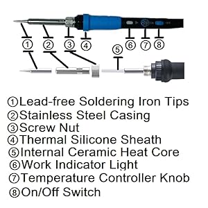 ESI60W Soldering Iron 1