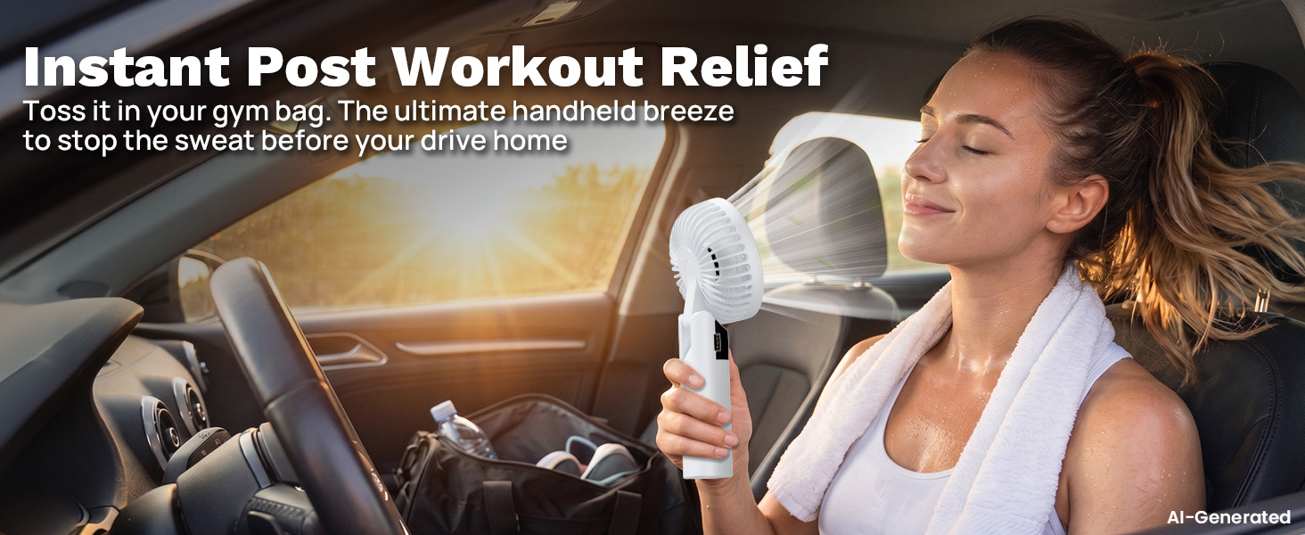 Handheld Fan Rechargeable