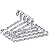 FSUTEG Coat Hangers, 40 Pack Wire Hangers Stainless Steel Metal Hangers Heavy Duty Hangers, Ultra...