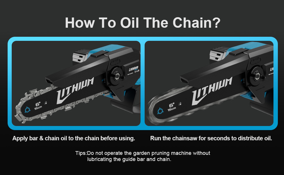 battery powered chainsaw