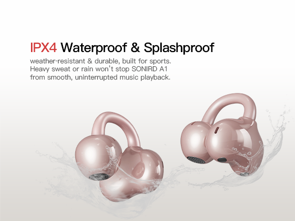 IPX4 Waterproof&amp;Splashproof