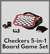 Mainstreet Classics Broadway 5-in-1 Combo Board Game Set
