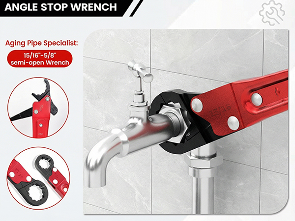 6 Pcs Plumbing Tools Kit