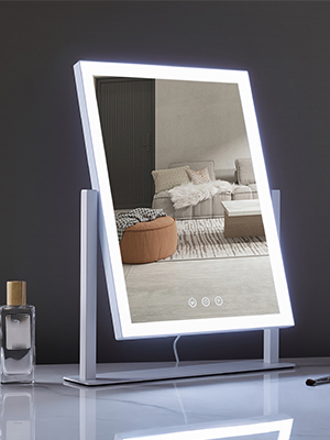 espejo con luz para maquillaje