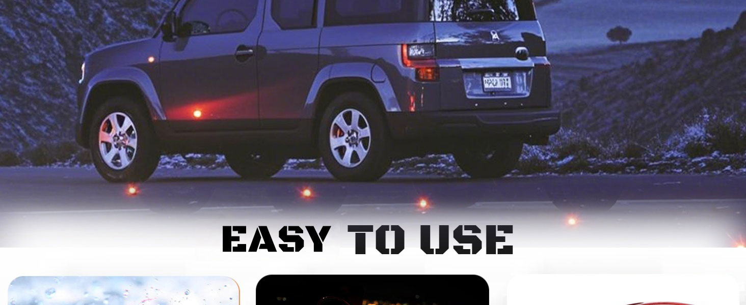 Emergency Flare Alert LED Flare Beacon Auto Roadside Safety Warning Signal Caution Light