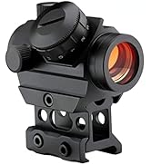 Red Dot 1x20mmSight Rifle Scope Collimator Dot with 11mm/20mm Rail Mount