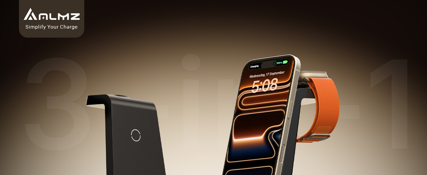 3 in 1 charging station apple