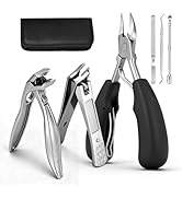 Upgraded Senior-Friendly Heavy-Duty Toenail Clipper, Large-Size Angled Toenail Clipper for Men, S...