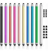 Stylus Pen for Touchscreen 10 Pack, 2 in 1 Universal Stylus High Precision Sensitivity, Stylus Pe...