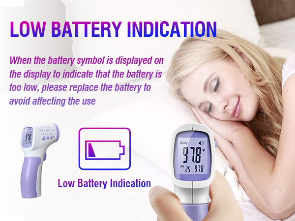 low battery indication 