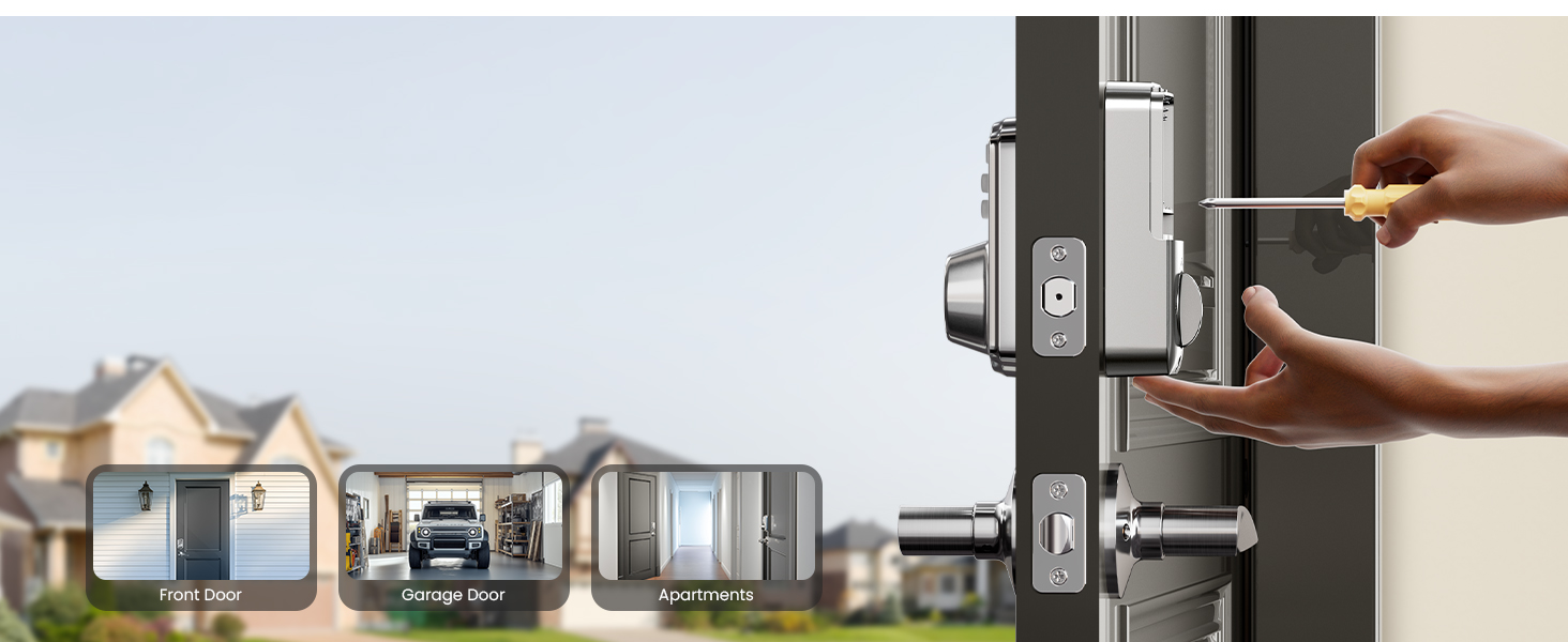 keyless entry door lock