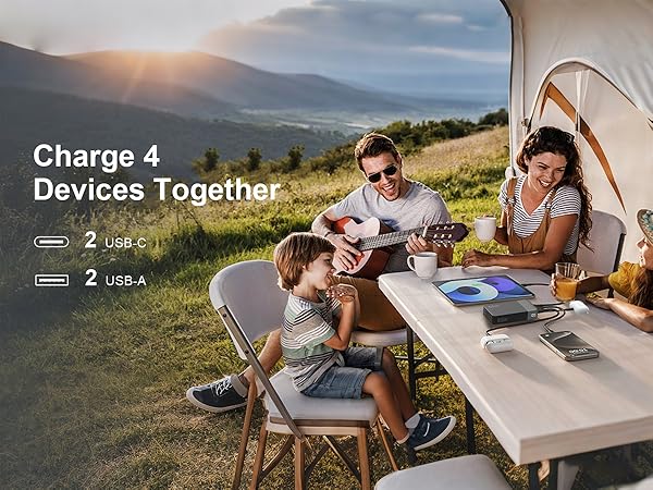 Charge 4 Devices Together