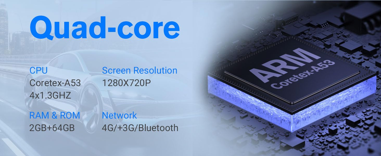 10&amp;#34; wireless double din car stereo